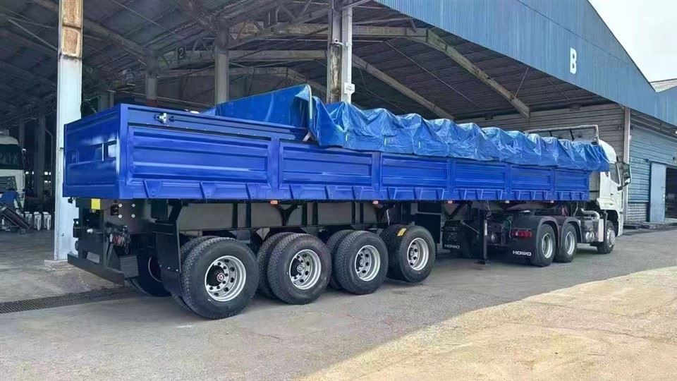 4 Axles Side-dump Trailer suppliers